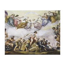L'apothéose de George Washington - commerce Impression Sur Toile
