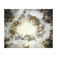 L'apothéose de Washington - centre Toile Tendue Sur Châssis