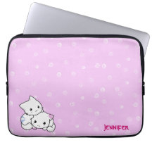 Laptop van het Paar van de kat Sleeve Computer Sleeve