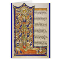L'arbre de Jesse Carte De Vœux