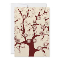 L'arbre du faire-part de mariage de la vie