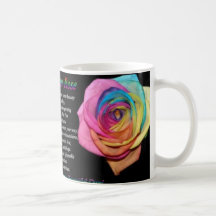 l'arc-en-ciel s'est levé tasse