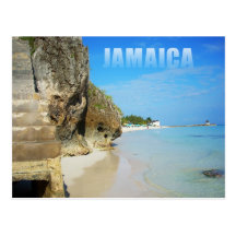 L'argent ponce la plage, Trelawny, Jamaïque Carte Postale