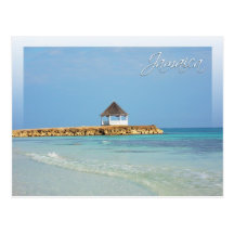 L'argent ponce la plage, Trelawny, Jamaïque Carte Postale