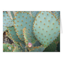 L'Arizona/Phoenix/cactus/poire de Prickley Carte De Vœux