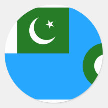 L'Armée de l'Air pakistanaise, drapeau du Pakistan Autocollants