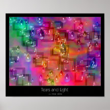 Larmes et lumière posters