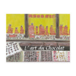 L'art du Chocolat Carte Postale