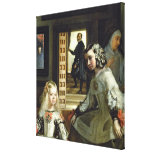 Las Meninas of de Familie van Philip IV, c.1656 Stretched Canvas Print
