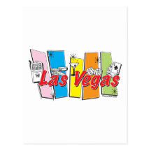 Las Vegas Carte Postale