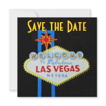 Las Vegas épousant des économies l'invitation de d