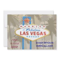 Las Vegas épousant des invitations