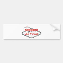 Las Vegas fabuleux épousant le modèle personnalisa Adhésif Pour Voiture