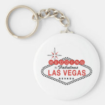 Las Vegas fabuleux épousant le modèle personnalisa Porte-clé