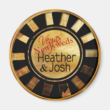 Las Vegas Heather et faveur d'aimant de puce de ca