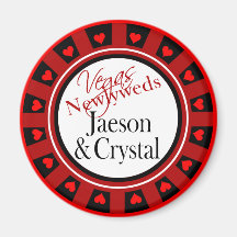 Las Vegas Jaeson et faveur d'aimant de puce de cas