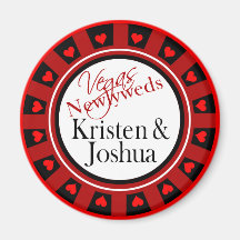Las Vegas Kristen et faveur d'aimant de puce de ca