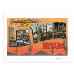 Las Vegas, Nevada - de Grote Scènes van de Brief Wenskaarten
