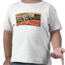 Las Vegas, Nevada - de Grote Scènes van de Brief Tshirts