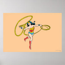 Lasso de oscillation de femme de merveille posters