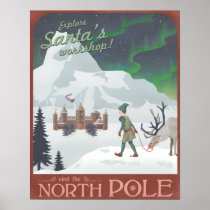 L'atelier de Père Noël de visite au Pôle Nord