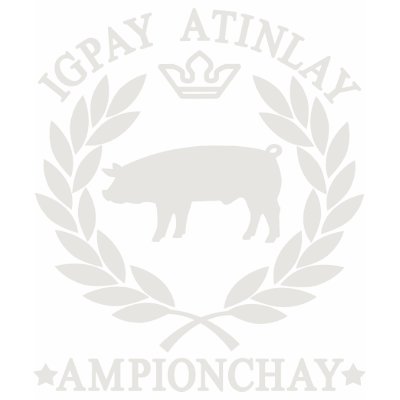 Latin de porc par raggedshirts