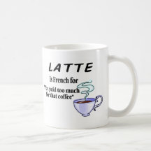 Latte is Frans voor… Beker