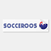 L'Australie - le football de Socceroos Autocollants Pour Voiture