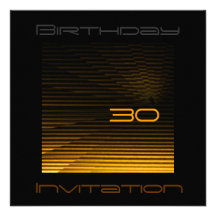 LDED Stripes Invitations