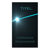 LDED türkis Cartes De Visite Personnelles