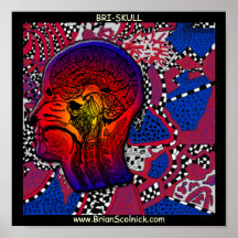 le-à l'intérieur-trippy-esprit posters