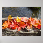 Le bel automne de cadeaux d'impression d'art de jo poster