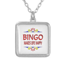 Le bingo-test rend la vie heureuse bijouterie personnalisée