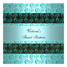 Le bleu turquoise tourbillonne sweet sixteen éléga bristol