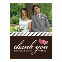 Le bonbon barre le Merci épousant la carte postale