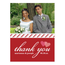 Le bonbon barre le Merci épousant la carte postale