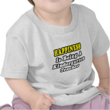 Le bonheur est une institutrice gardienne t-shirt