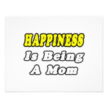 Le bonheur est une maman invitations