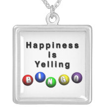 Le bonheur hurle le BINGO-TEST Pendentif