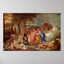 Le bourdon de Sebastien - Bacchus et Ceres Posters