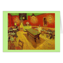 Le café de nuit par Vincent van Gogh cartes
