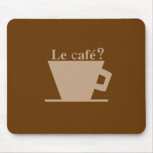 Le Cafe ? Mousepad Tapis De Souris