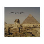 Le Caire, Gizeh, le sphinx (St.K.) Carte Postale