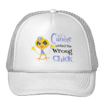 Le cancer de l'intestin a sélectionné le poussin f casquettes