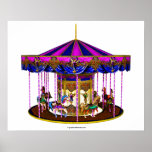 Le carrousel rose affiches
