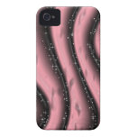 le cas de rose de l'iPhone 4/4s avec des étoiles e Coque iPhone 4 Case-Mate