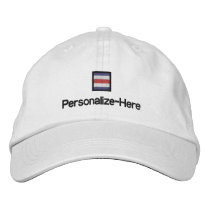 Le chapeau du chapeau en paille personnalisé nauti