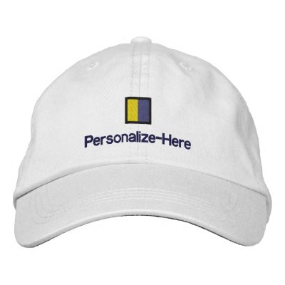 Le chapeau du chapeau en paille personnalisé nauti casquette de baseball