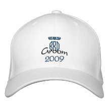 Le chapeau du marié - customisé casquettes de baseball brodées
