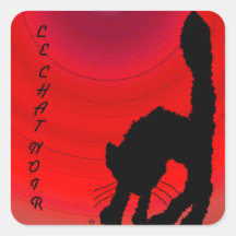 Le Chat Noir Adhésif